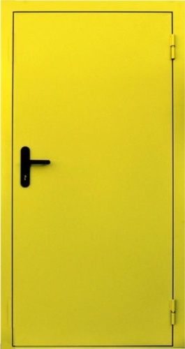 Желтая входная дверь Z-1 Yellow металл-металл Желтая входная дверь Z-1 Yellow металл-металл