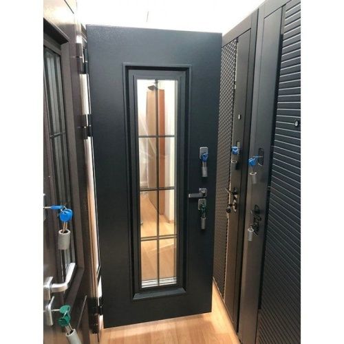 Люксор Termo 4 Букле графит - Эмалит белый, с терморазрывом фото 2