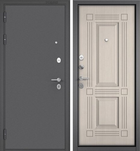 Мастино (Бульдорс) MASS 90/104 (Букле графит-Ларче бьянко)