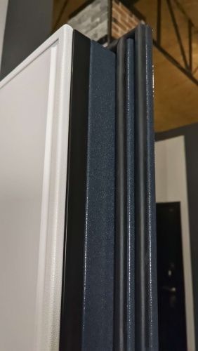 Люксор Termo 4 Букле графит - Эмалит белый, с терморазрывом фото 11