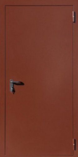 553 556 - ДМП-01-EIS60-980*2080 (одностворчатая дымогазонепроницаемая, глухая)