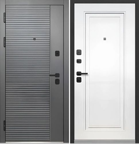 ТАЙГА 9 см 2 МДФ Антик Серебро - Эмалит белый