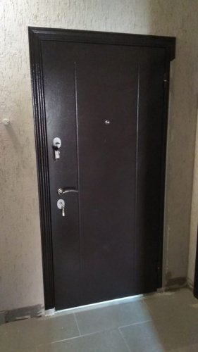 Входная дверь в квартиру Delta-10M Медь RGSO Венге DPC-2W фото 2