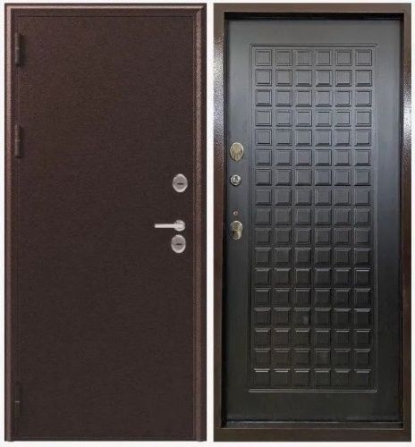 Дверь стальная Эталон ТС-2 Медь-Венге
